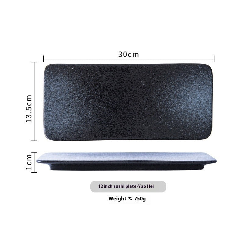 Horizon Glaze Sushi & Serving Plate