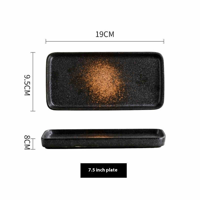 Horizon Ridge Rectangular Sushi Plate