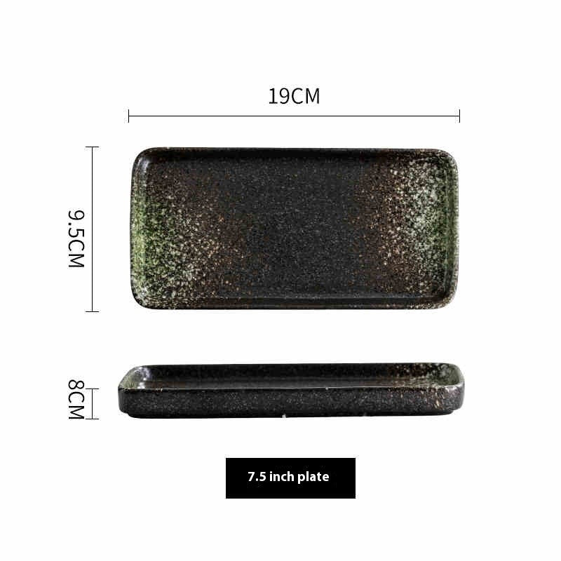 Horizon Ridge Rectangular Sushi Plate