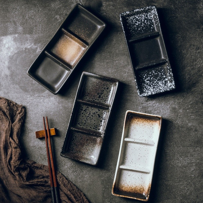 Horizon Slate Rectangular Serving Plate