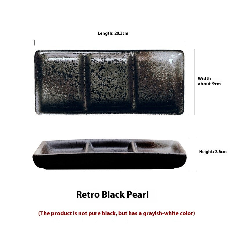 Horizon Slate Rectangular Serving Plate