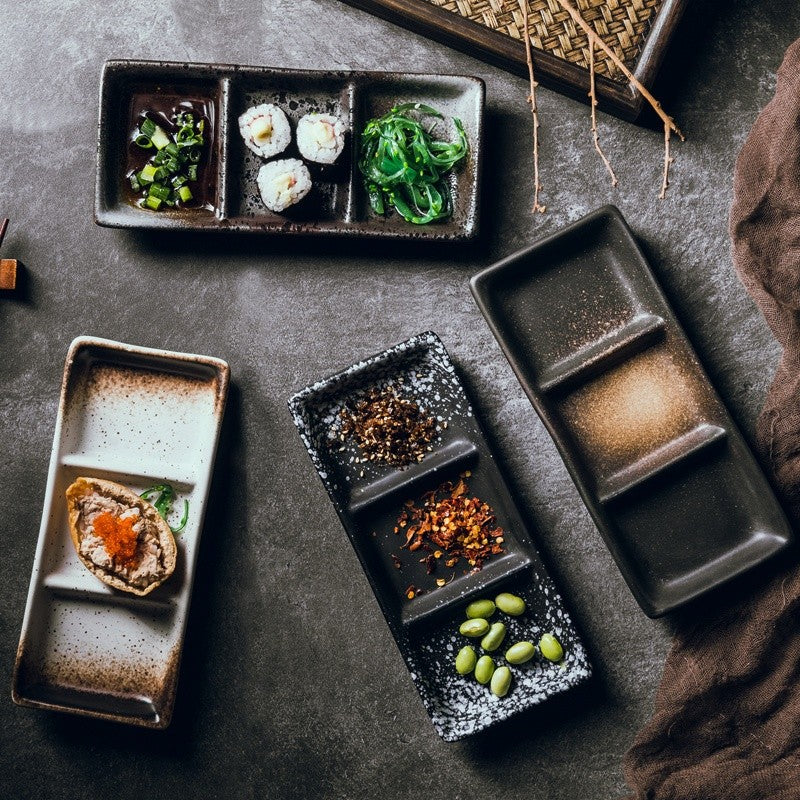 Horizon Slate Rectangular Serving Plate