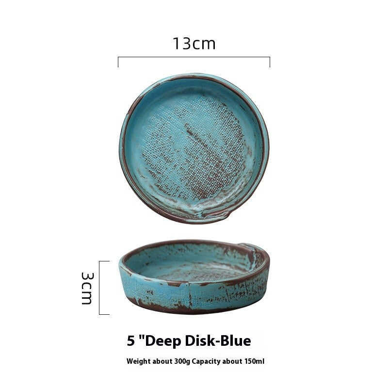 Kumo Vintage Deep Ceramic Plate