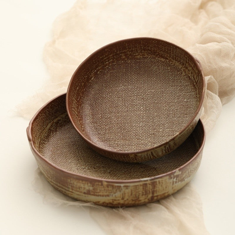 Kumo Vintage Deep Ceramic Plate