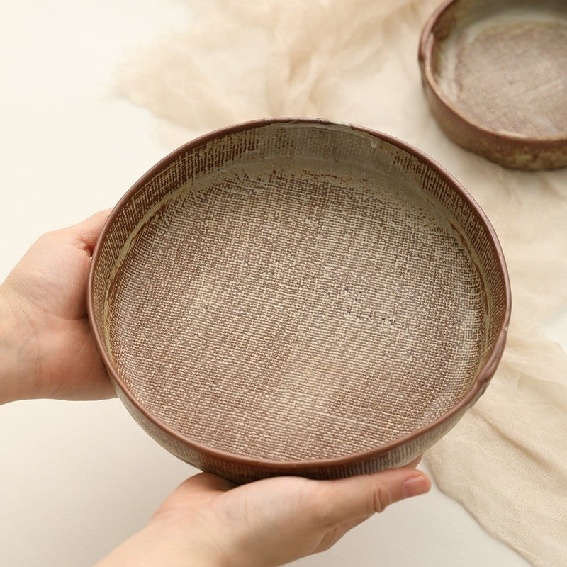 Kumo Vintage Deep Ceramic Plate