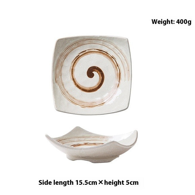 Meridian Four-Corner Stoneware Bowl