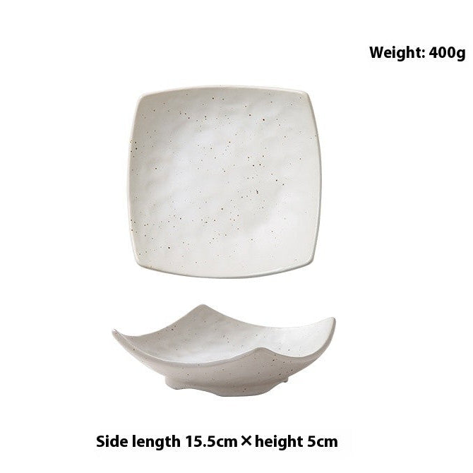 Meridian Four-Corner Stoneware Bowl