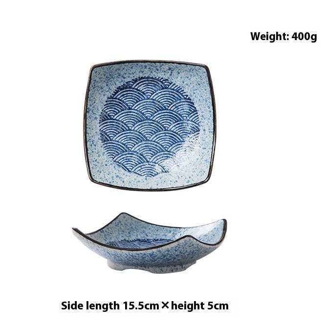 Meridian Four-Corner Stoneware Bowl