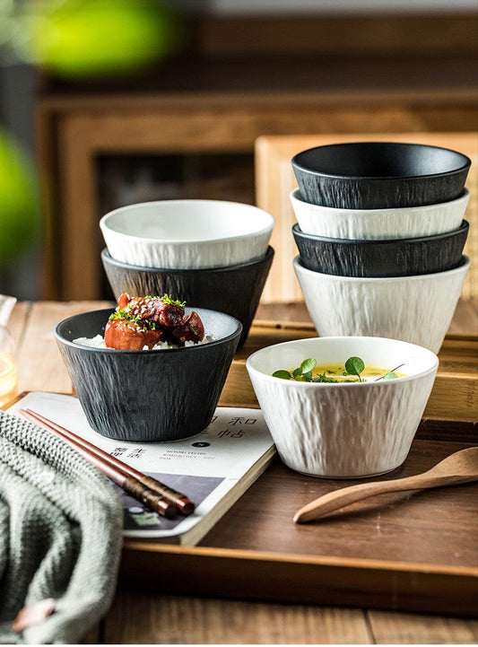 Quicksand Slope Ceramic Rice Bowl