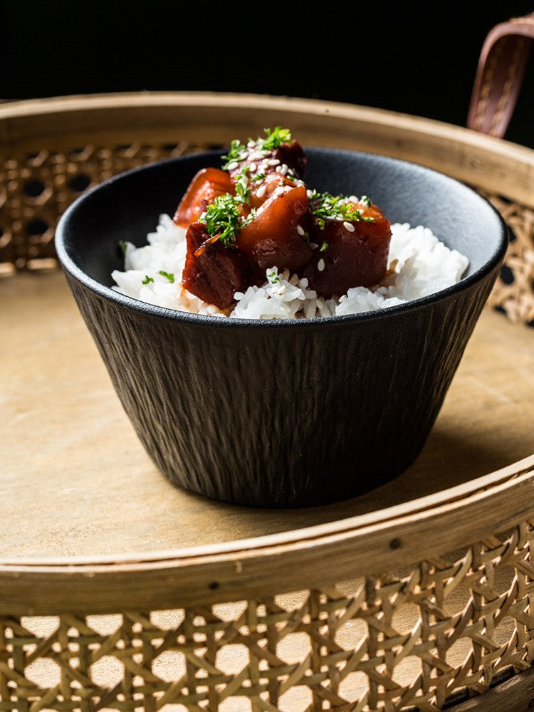 Quicksand Slope Ceramic Rice Bowl