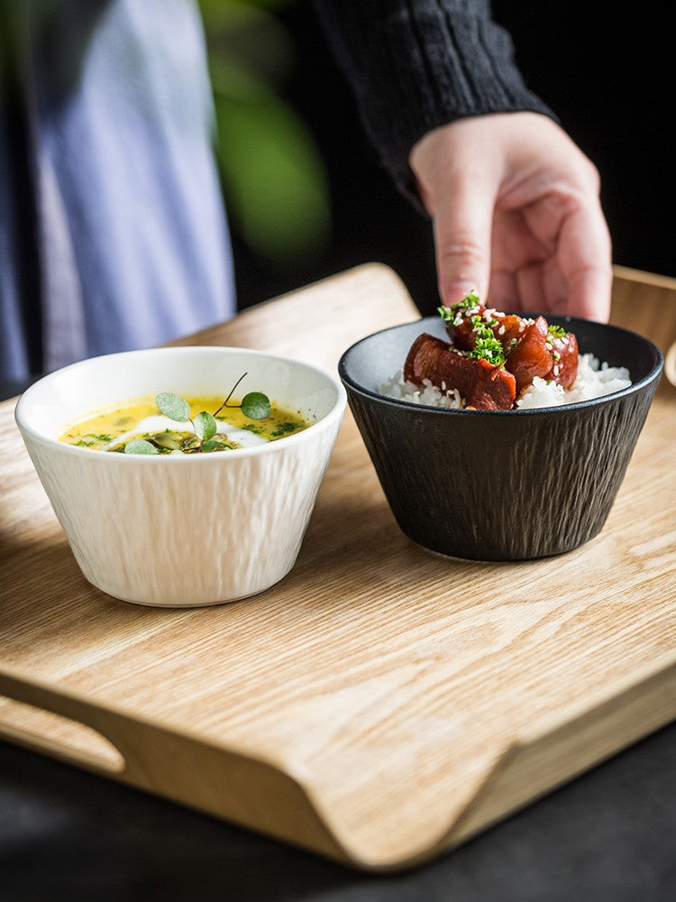 Quicksand Slope Ceramic Rice Bowl