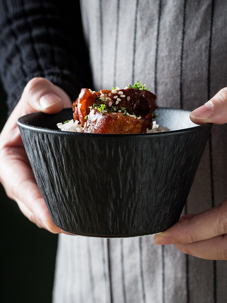 Quicksand Slope Ceramic Rice Bowl