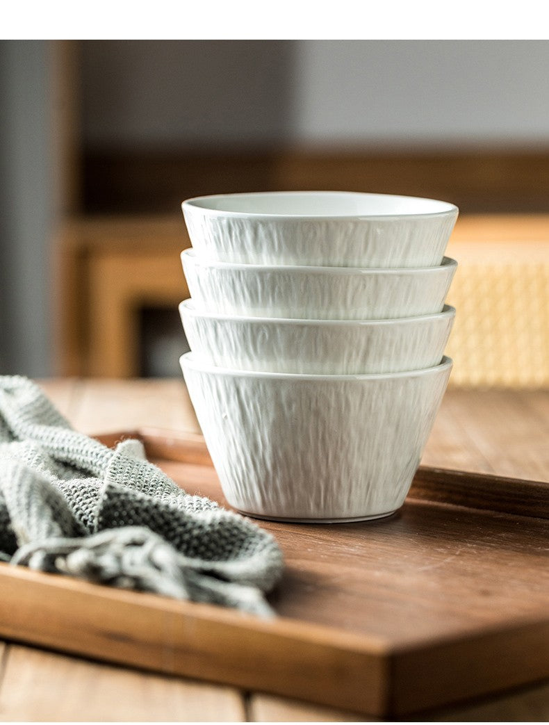 Quicksand Slope Ceramic Rice Bowl