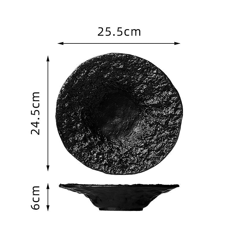 Rockwave Deep Ceramic Soup Plate