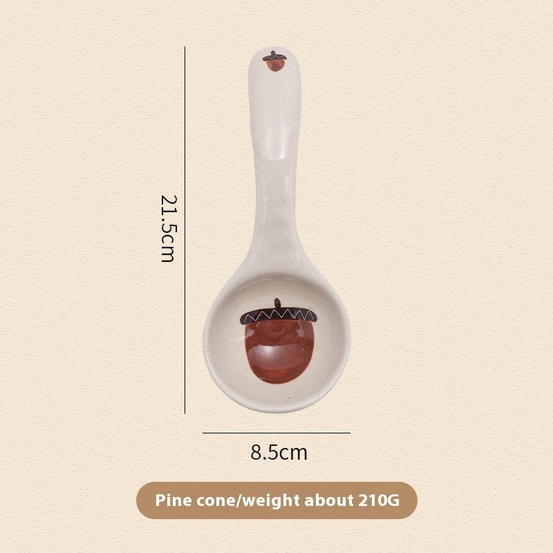 Storybook Charm Ceramic Spoon