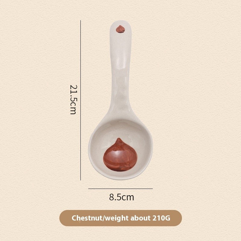 Storybook Charm Ceramic Spoon