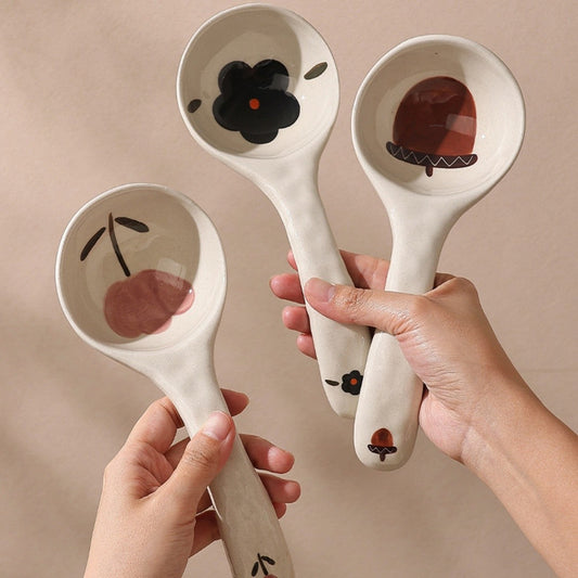 Storybook Charm Ceramic Spoon