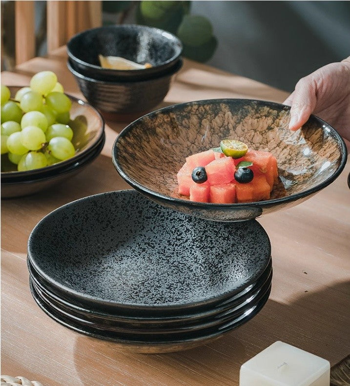 Wildglaze Deep Ceramic Dinner Plate