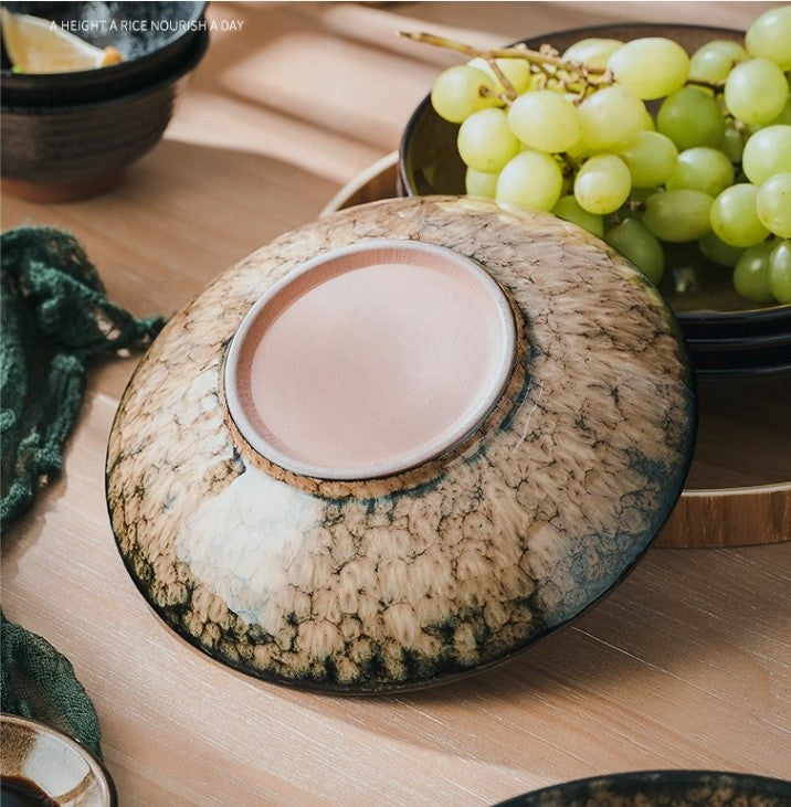Wildglaze Deep Ceramic Dinner Plate