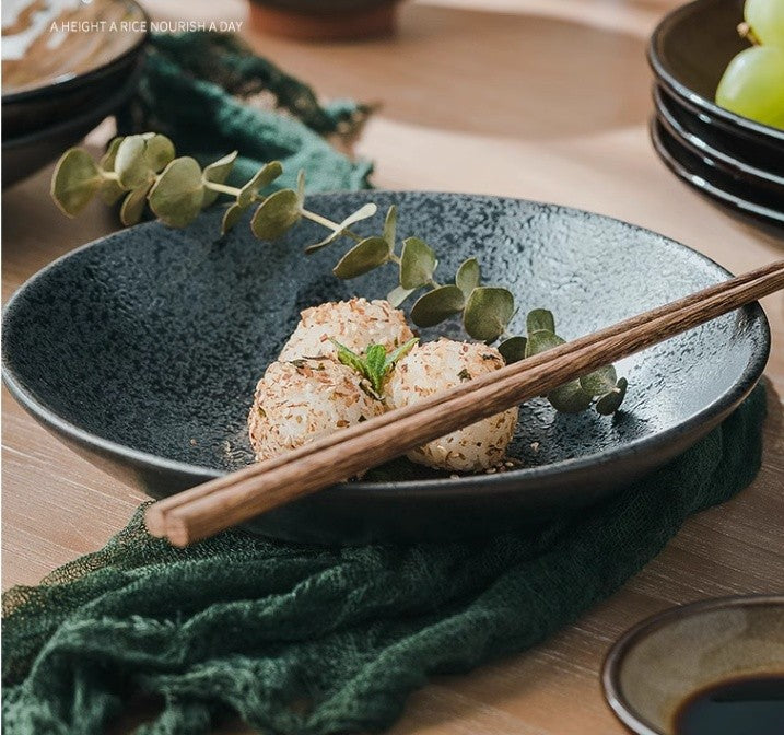 Wildglaze Deep Ceramic Dinner Plate