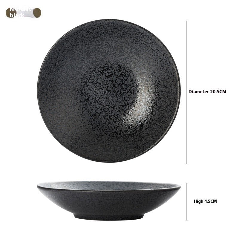 Wildglaze Deep Ceramic Dinner Plate