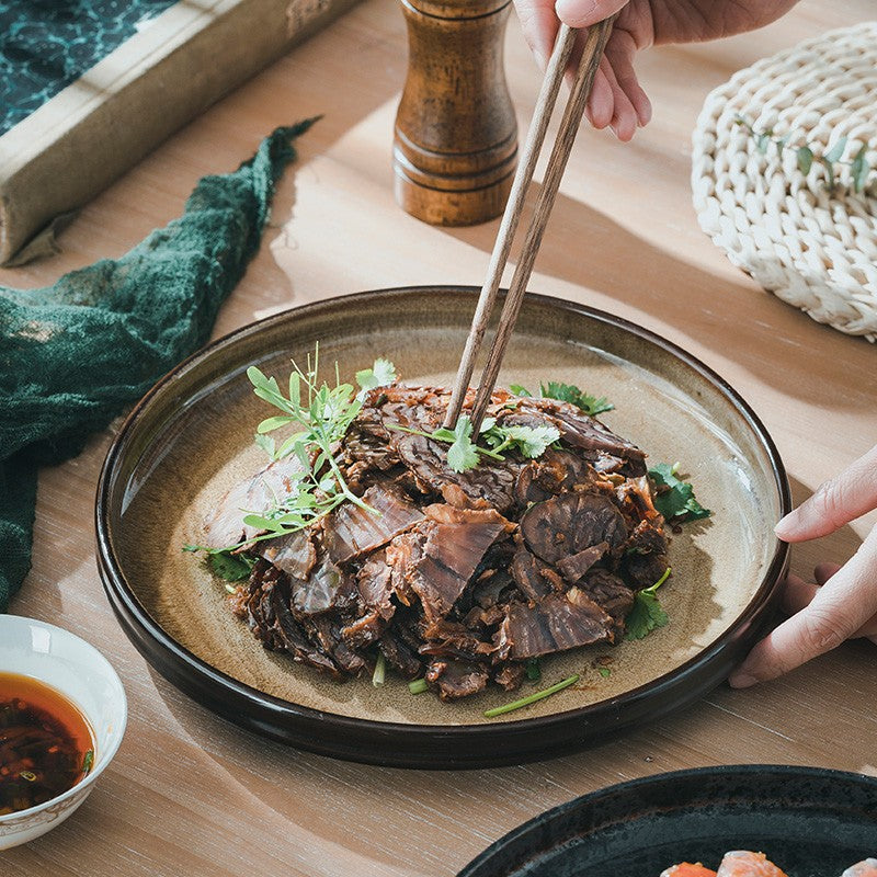 Wild Glaze Fusion Art Plate